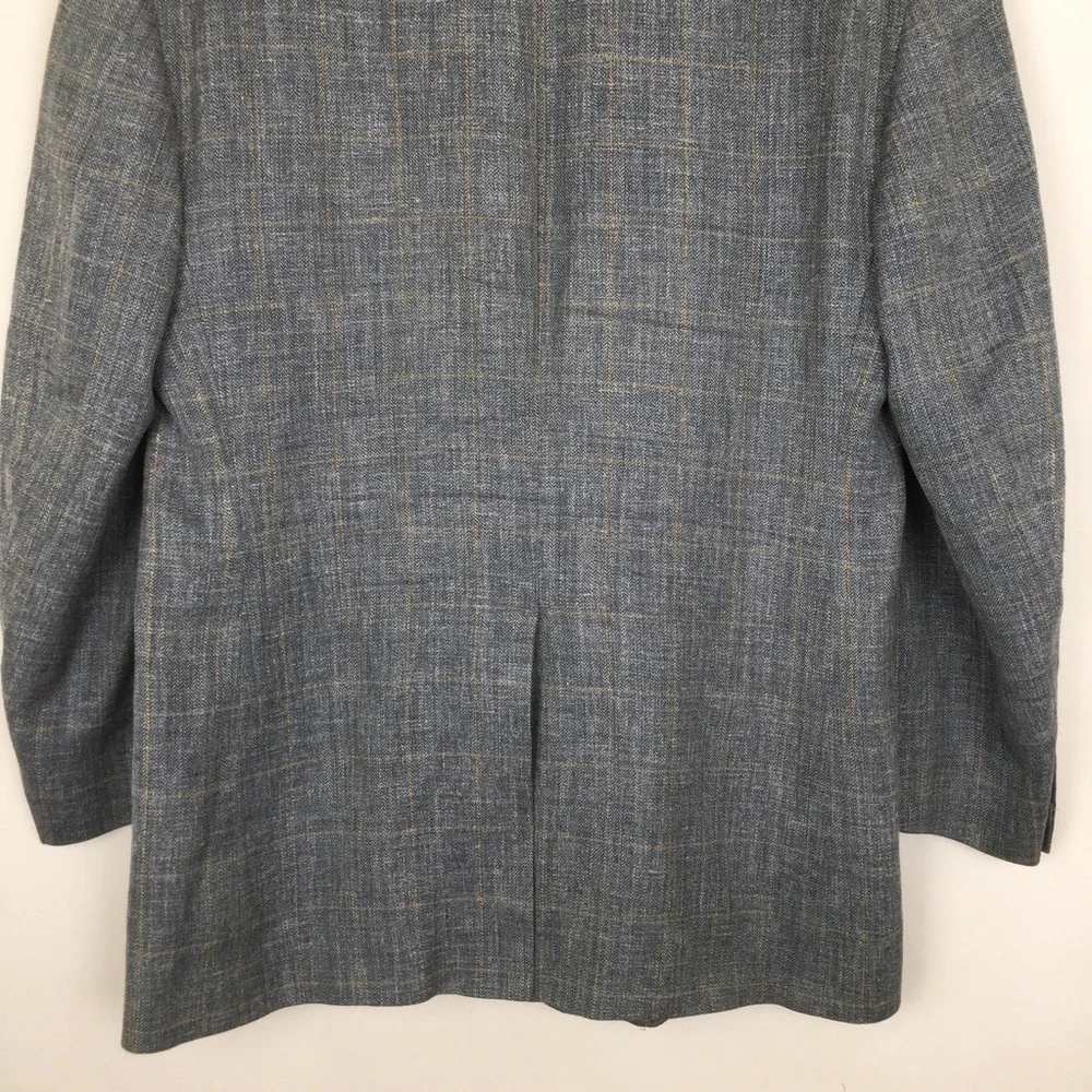 Brooks Brothers Mens Blazer Sports Coat Blue Plaid Size 42R